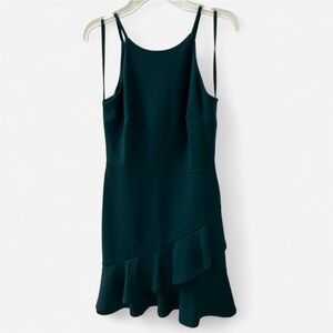 Jodi Kristopher Teal Mini Dress